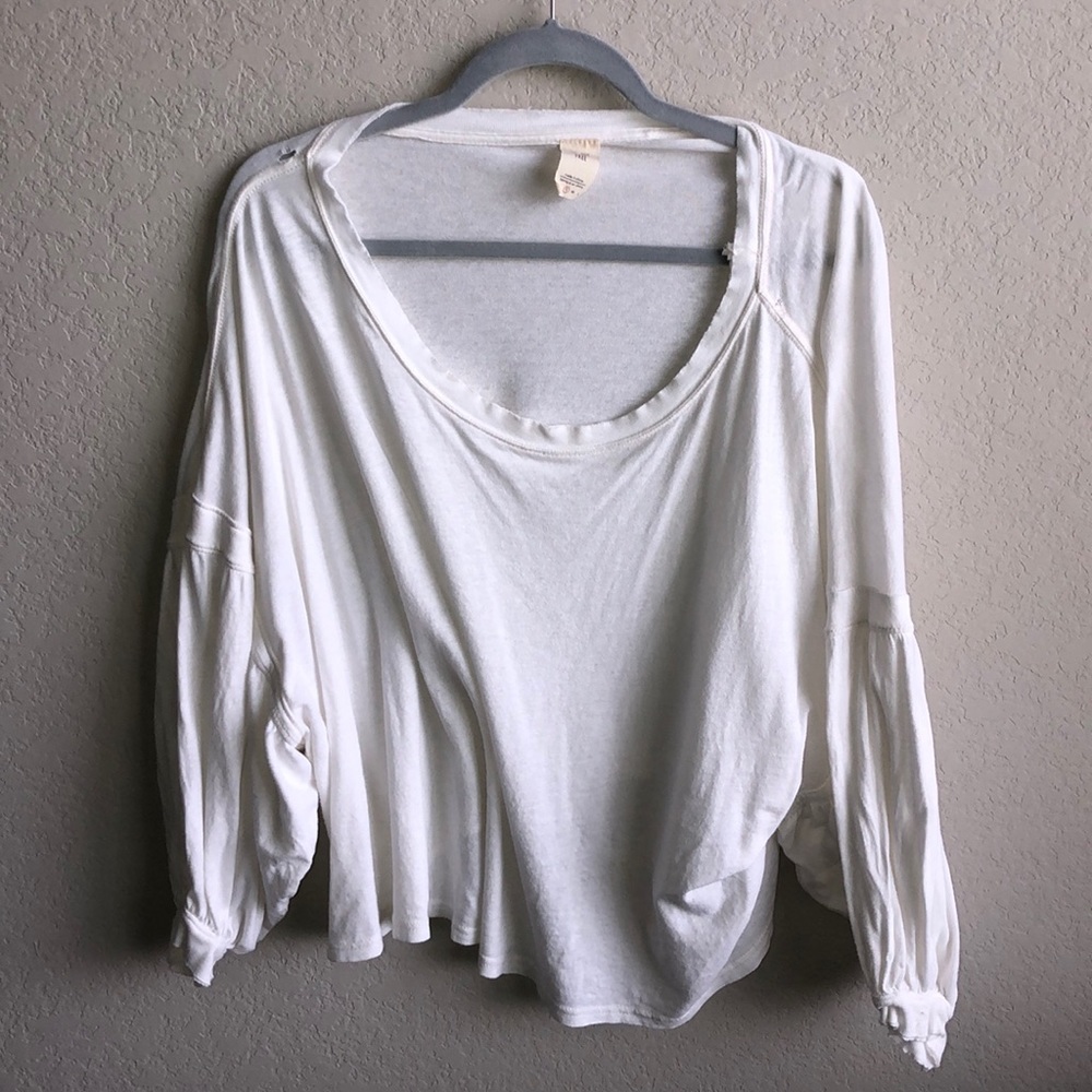 We the Free White Long Sleeve